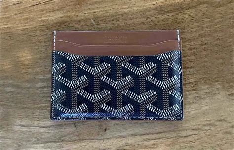 goyard card holder euro|goyard card holder price 2024.